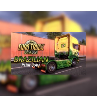Euro Truck Simulator 2 - Brazilian Paint Jobs Pack DLC Steam Key GLOBAL